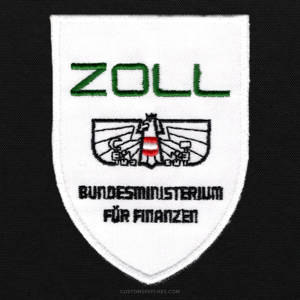 ZOLL BUNDESMINISTRERIUM FÜR FINANZEN – Federal Ministry of Finance – Austria – Patch