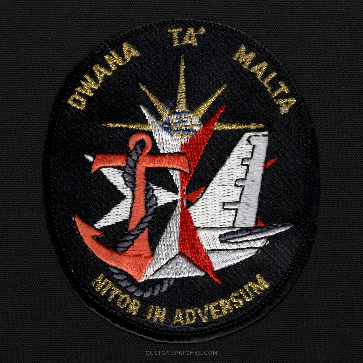 DWANA TA’ MALTA NITOR IN ADVERSUM – Malta Customs – Malta – Patch