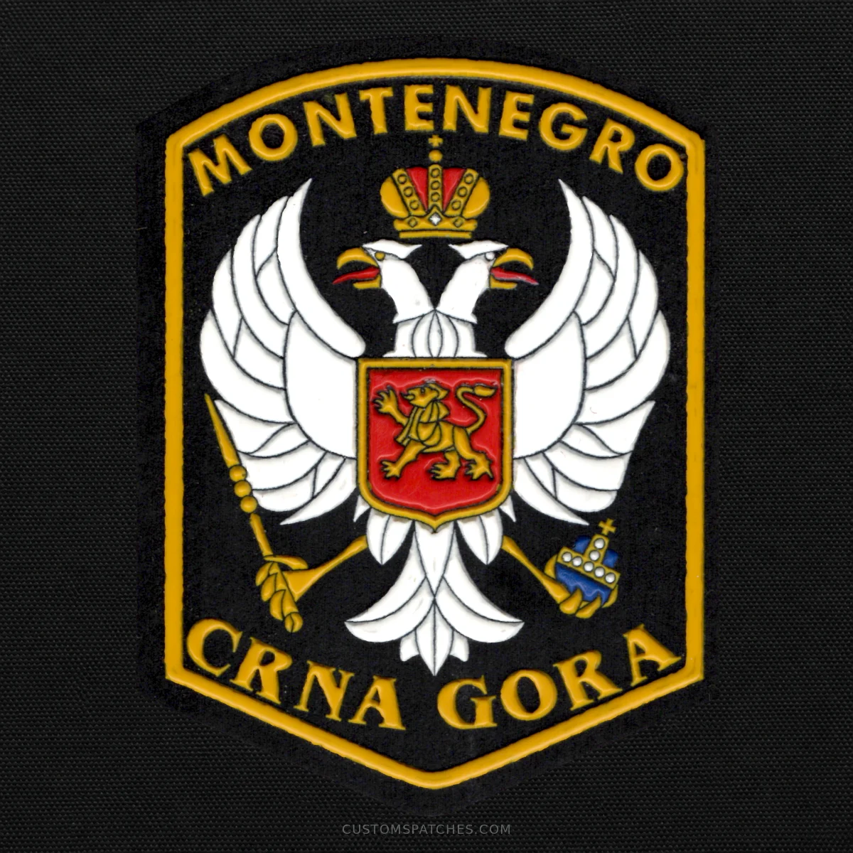 MONTENEGRO CRNA GORA – Customs Administration – Montenegro – Patch