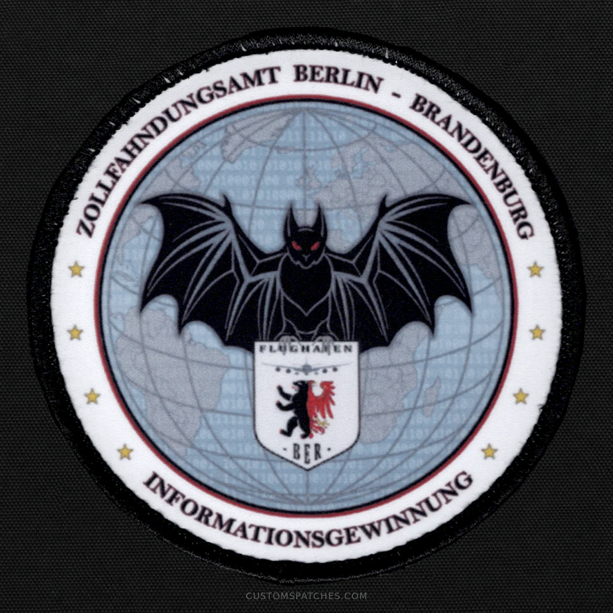 ZOLLFAHNDUNGSAMT BERLIN - BRANDENBURG INFORMATIONSGEWINNUNG – Section 300 – Intelligence Gathering – Germany – Patch