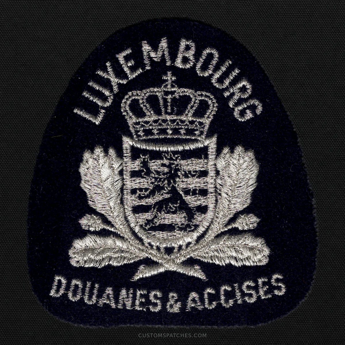 LUXEMBOURG DOUANES & ACCISES – Customs and Excise Agency – Luxembourg – Patch