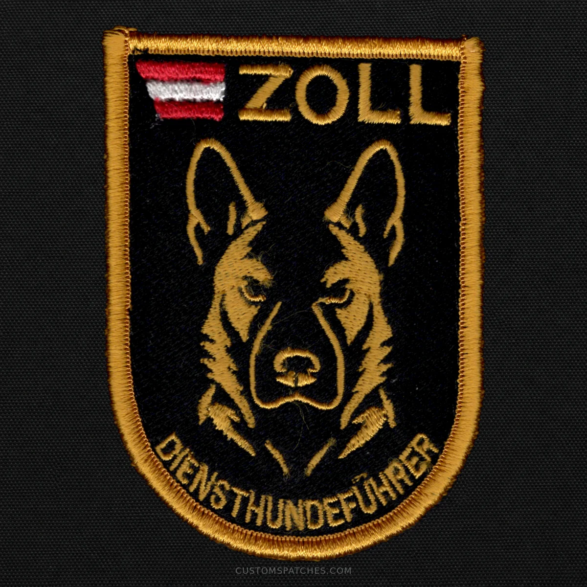 ZOLL DIENSTHUNDEFÜHRER – Customs Authority Austria – Austria – Patch