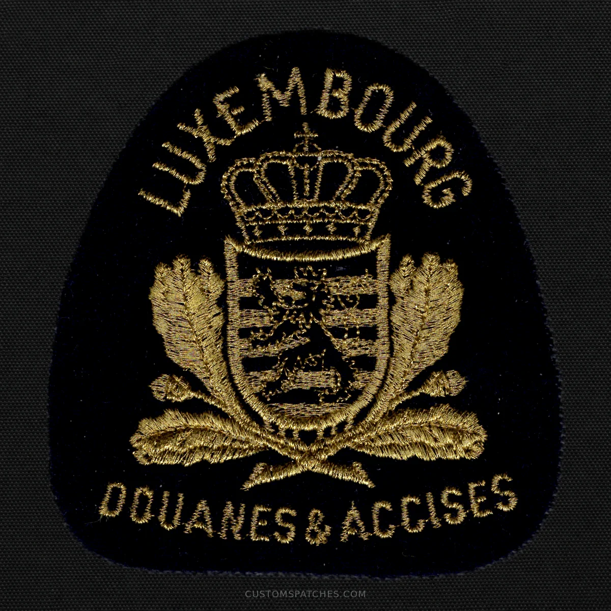 LUXEMBOURG DOUANES & ACCISES – Customs and Excise Agency – Luxembourg – Patch