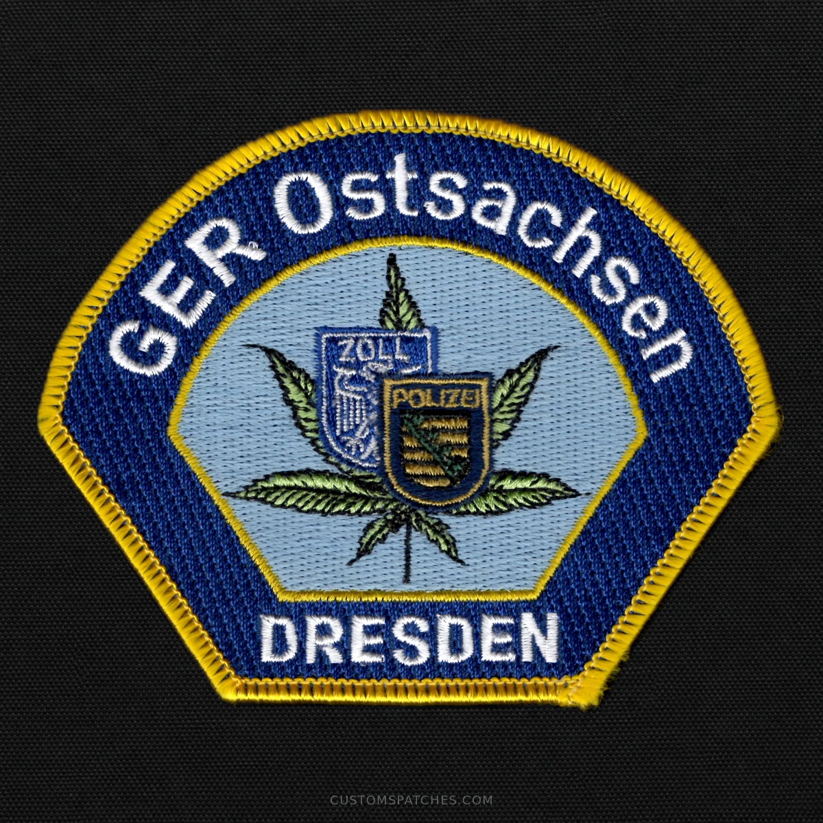 GER Ostsachsen DRESDEN – Section 500 - Joint Narcotics Investigation Group Eastern Saxony – Germany – Patch