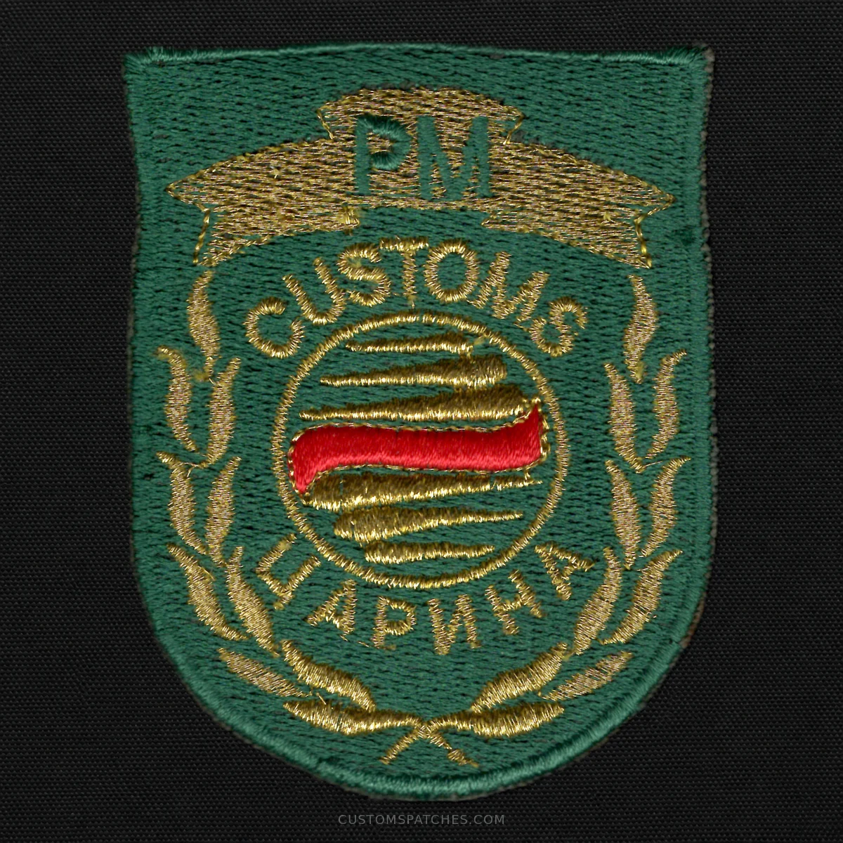 PM CUSTOMS ЦАРИНА – Customs Administration of the Republic of North Macedonia – North Macedonia – Patch