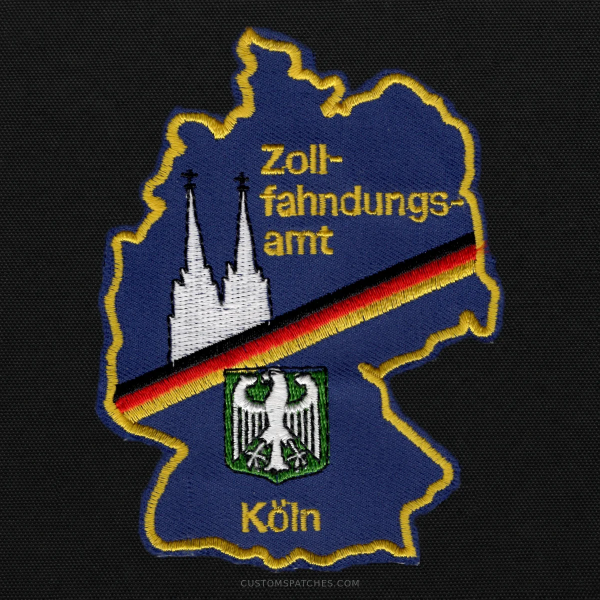 Zollfahndungsamt Köln – Customs Investigation Office Cologne – Germany – Patch