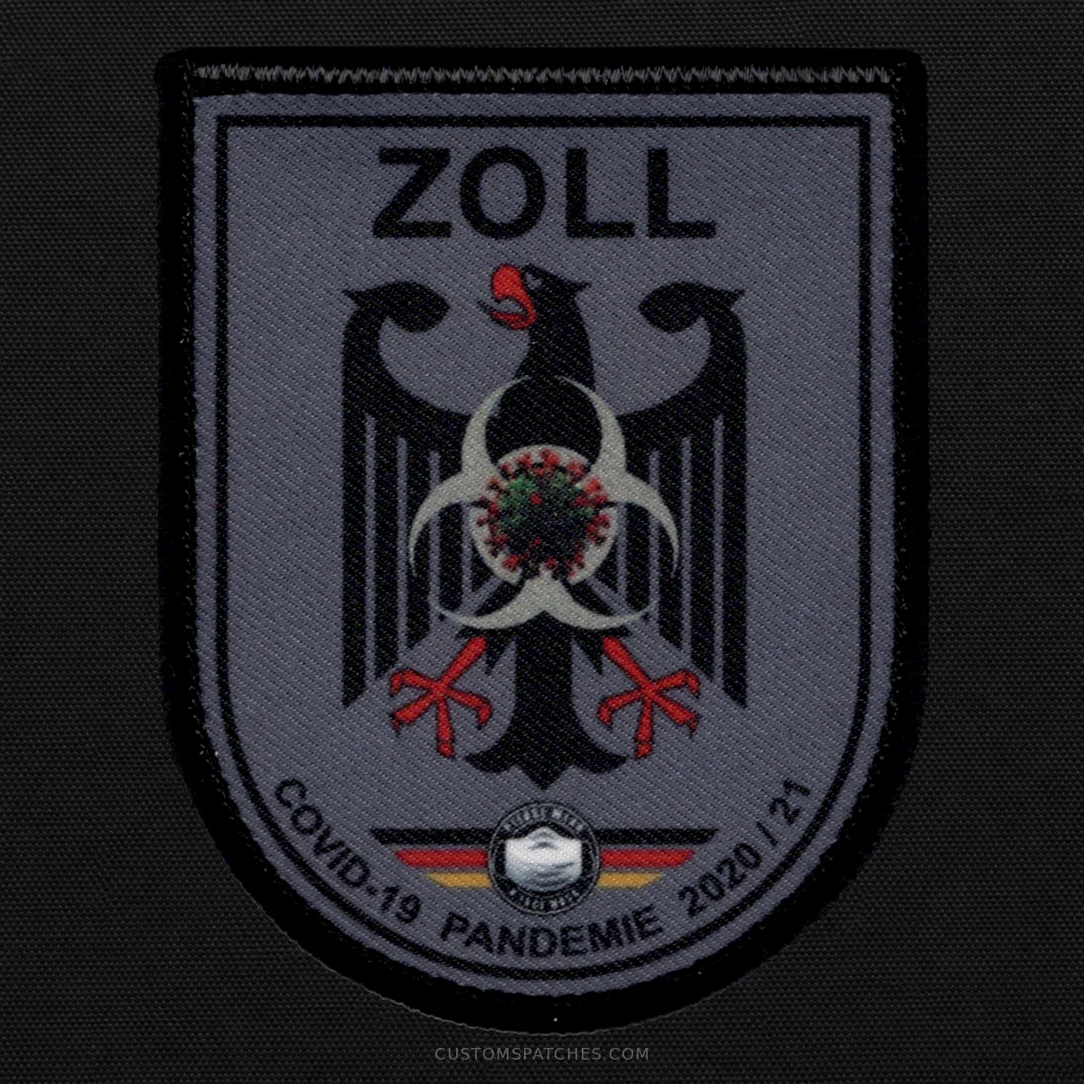 ZOLL COVID-19 PANDEMIE 2020 / 21 – Germany – Patch