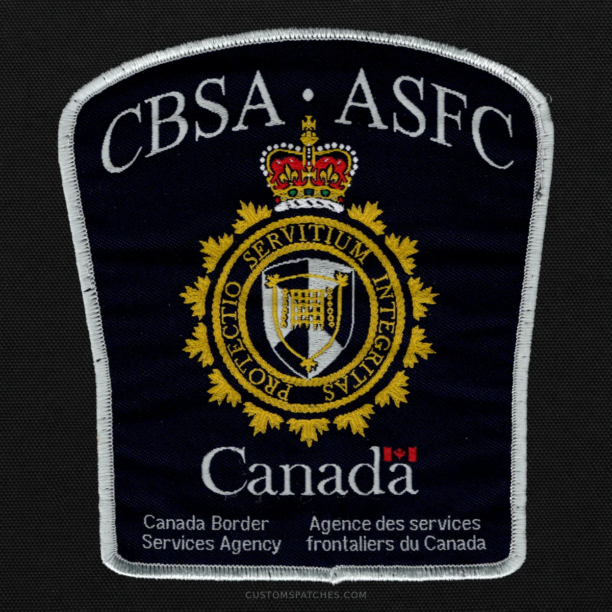 CBSA ASFC  Canada Canada Border Services Agency Agence des services frontaliers du Canada – Canada Border Services Agency (CBSA) – Canada – Patch