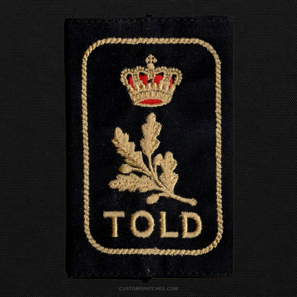 TOLD – Danish Customs Agency – Denmark – Patch