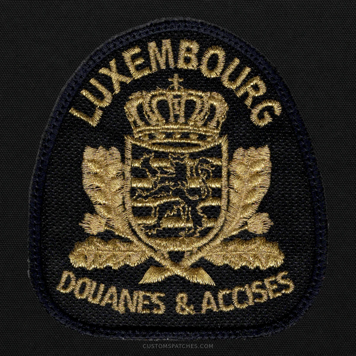 LUXEMBOURG DOUANES & ACCISES – Customs and Excise Agency – Luxembourg – Patch