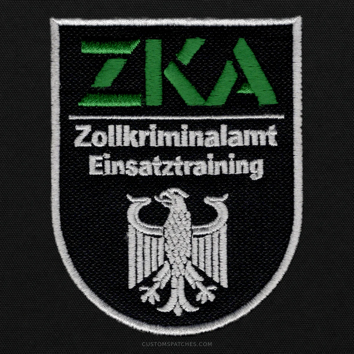 ZKA Zollkriminalamt Einsatztraining – Tactical Training – Germany – Patch