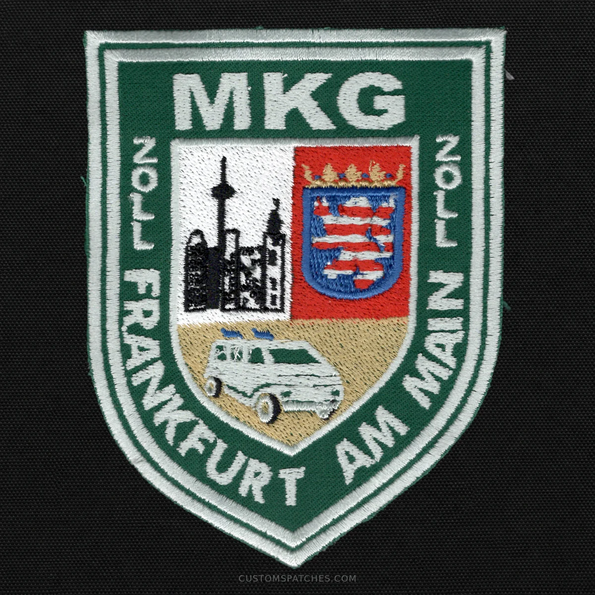 MKG ZOLL FRANKFURT AM MAIN – Mobile Control Group Frankfurt am Main – Germany – Patch