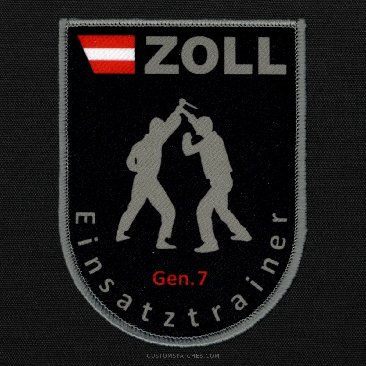 ZOLL Einsatztrainer Gen. 7 – Customs Authority Austria – Austria – Patch