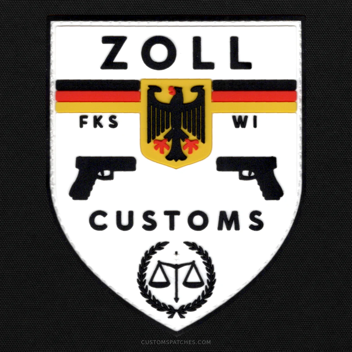 ZOLL FKS WI CUSTOMS – Germany – Patch