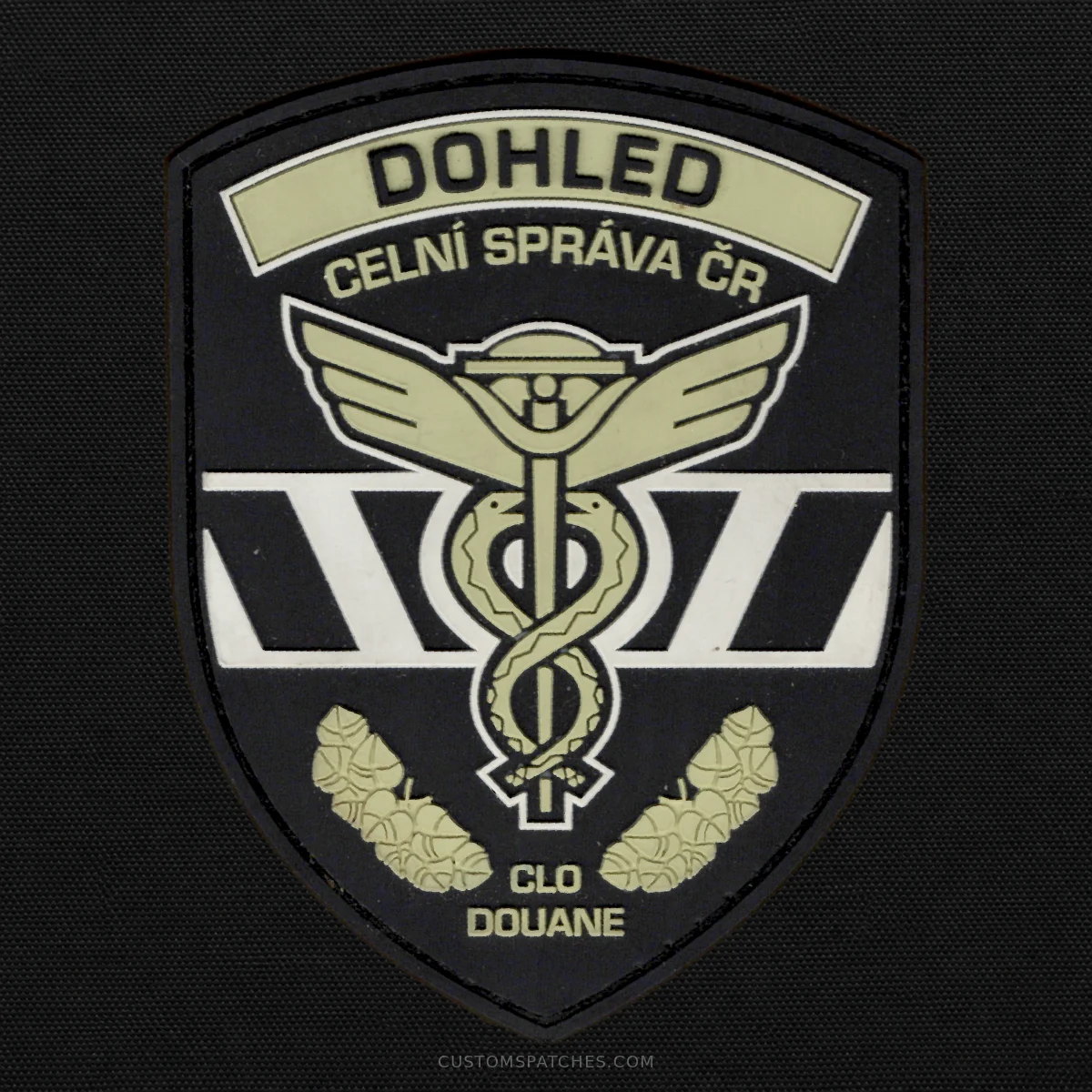 DOHLED CELNÍ SPRÁVA ČR CLO DOUANE – Customs Administration of the Czech Republic – Czechia – Patch
