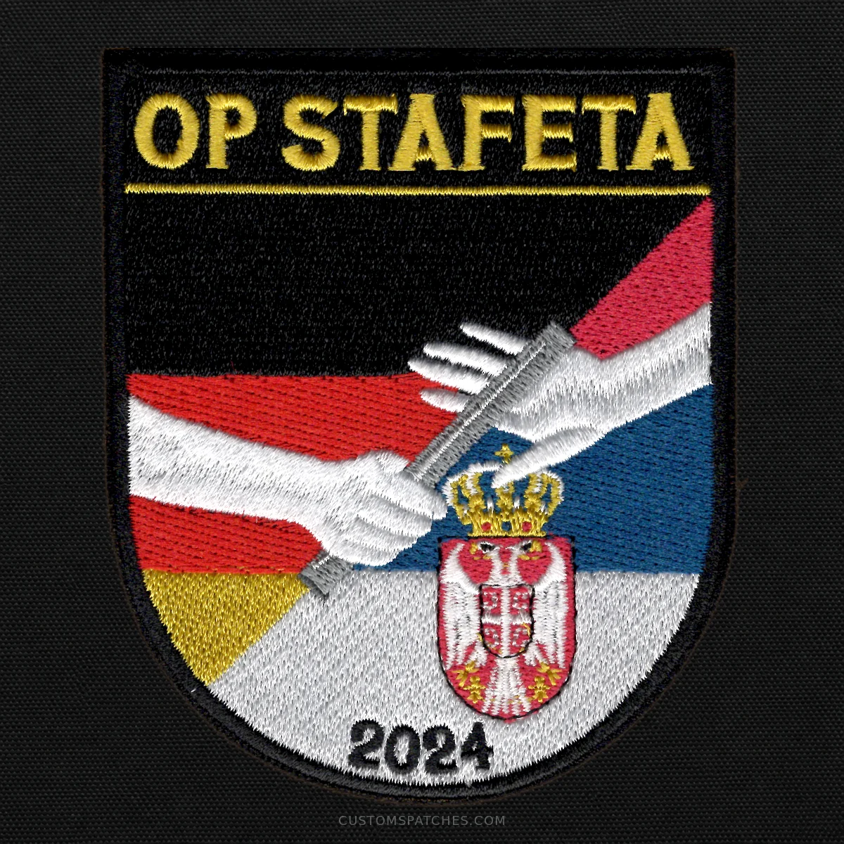 OP STAFETA 2024 – Section 800 - Joint Narcotics Investigation Group Hesse – Germany – Patch