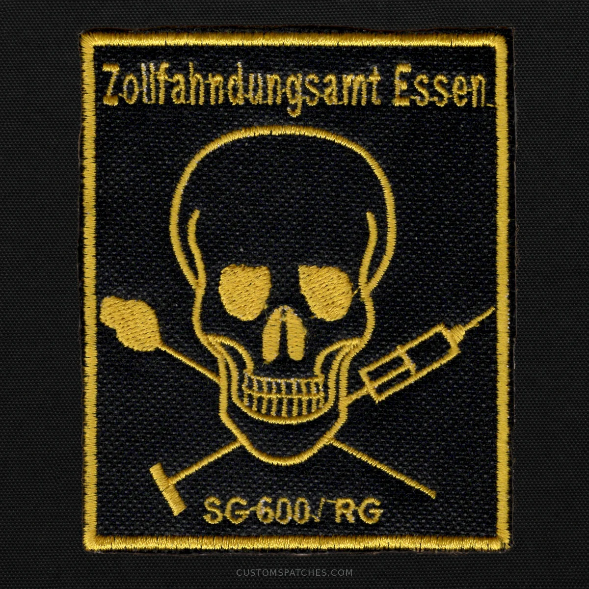 Zollfahndungsamt Essen SG 600 / RG – Section 600 – Narcotics – Germany – Patch