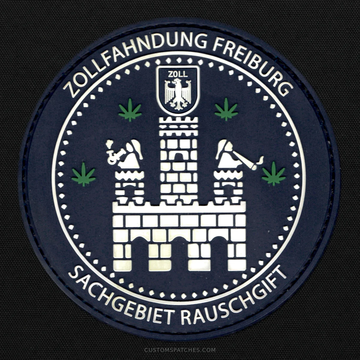 ZOLLFAHNDUNG FREIBURG SACHGEBIET RAUSCHGIFT – Section 500 – Narcotics Investigations Freiburg – Germany – Patch