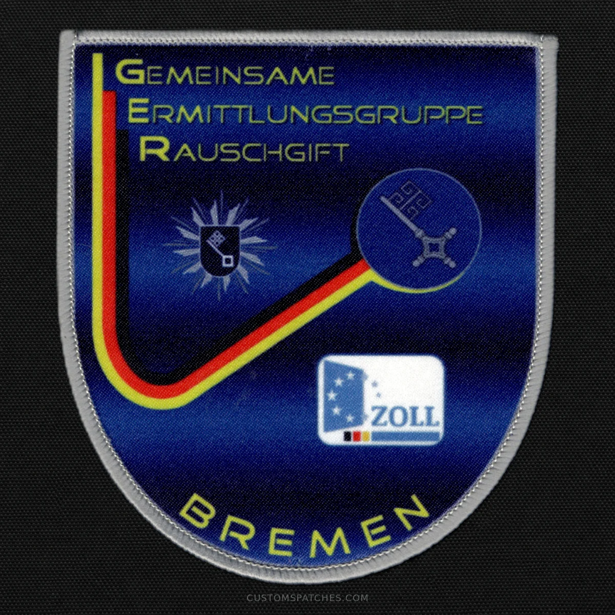 GEMEINSAME ERMITTLUNGSGRUPPE RAUSCHGIFT BREMEN – Section 600 - Joint Narcotics Investigation Group Bremen – Germany – Patch