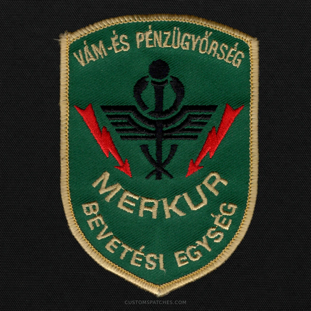 VÁM- ÉS PÉNZÜGYŐRSÉG MERKUR BEVETÉSI EGYSÉG – MERKUR Deployment Unit – Hungary – Patch