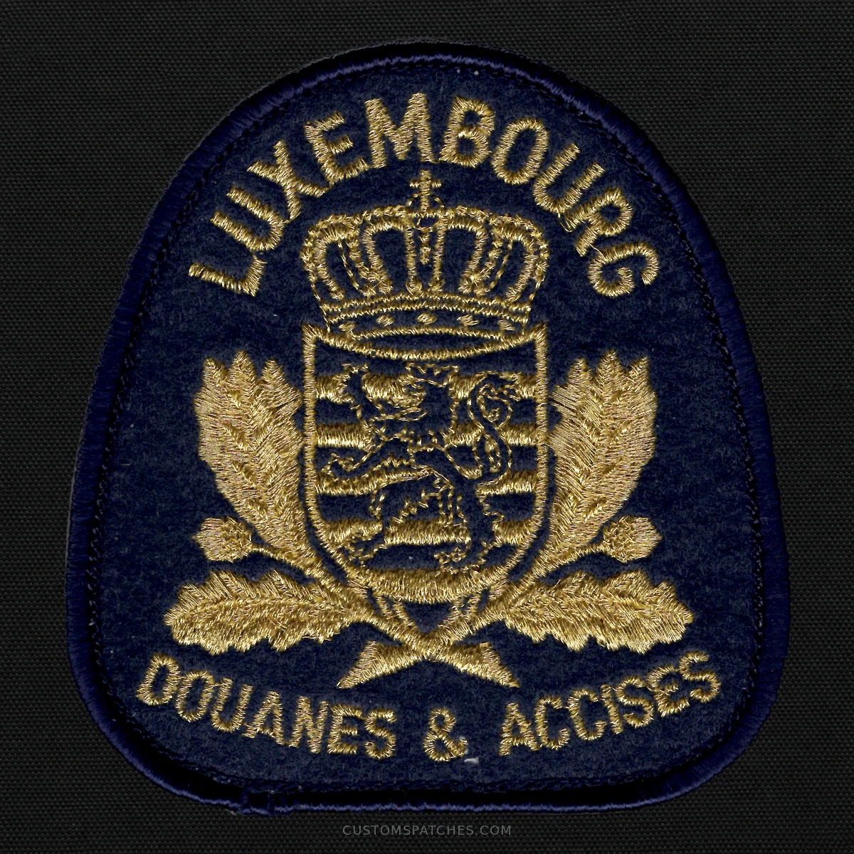 LUXEMBOURG DOUANES & ACCISES – Customs and Excise Agency – Luxembourg – Patch