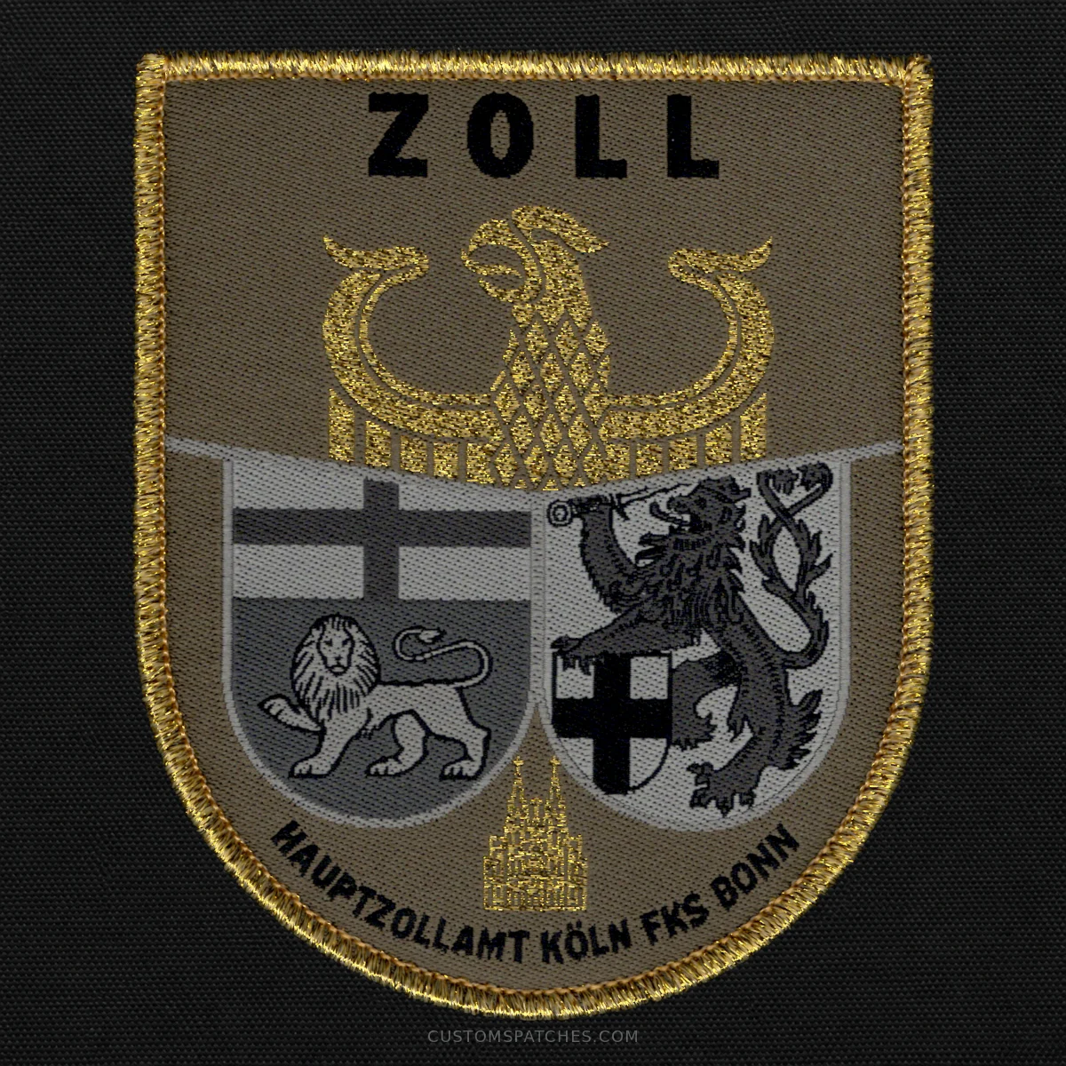 ZOLL HAUPTZOLLAMT KÖLN FKS BONN – Germany – Patch