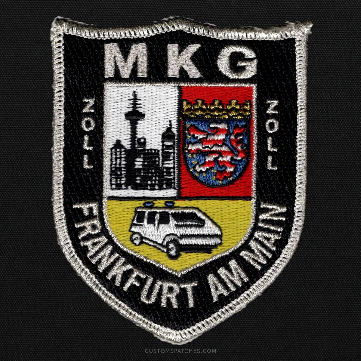 MKG ZOLL FRANKFURT AM MAIN – Mobile Control Group Frankfurt am Main – Germany – Patch