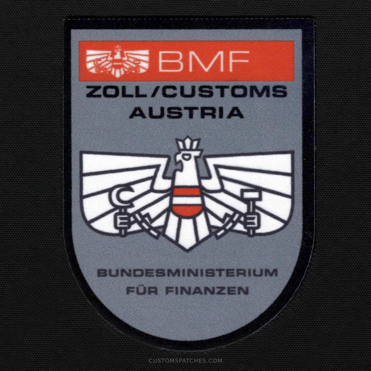 BMF ZOLL/CUSTOMS AUSTRIA BUNDESMINISTERIUM FÜR FINANZEN – Customs Authority Austria – Austria – Patch