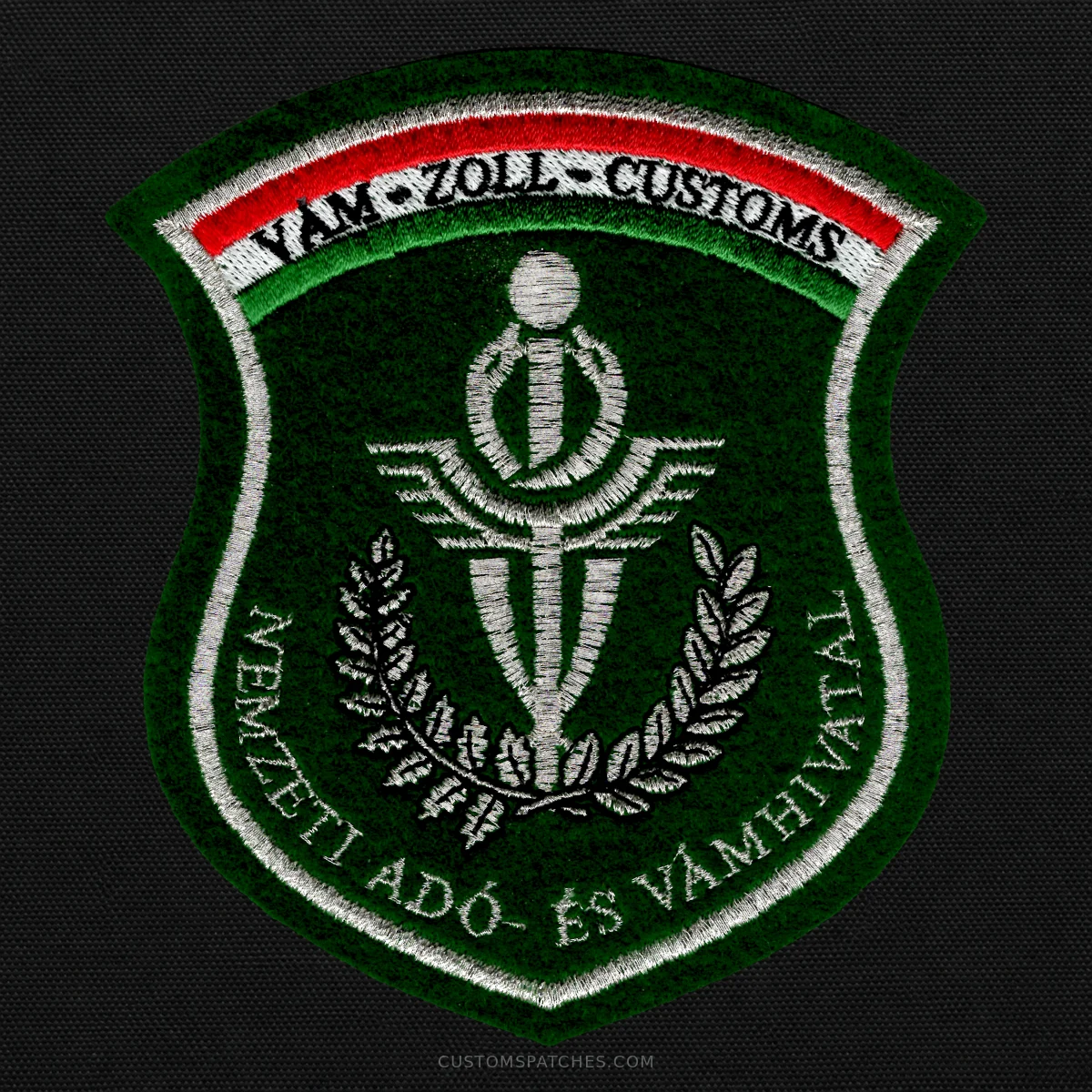 VÁM ZOLL CUSTOMS NEMZETI ADÓ- ÉS VÁMHIVATAL – National Tax and Customs Administration – Hungary – Patch