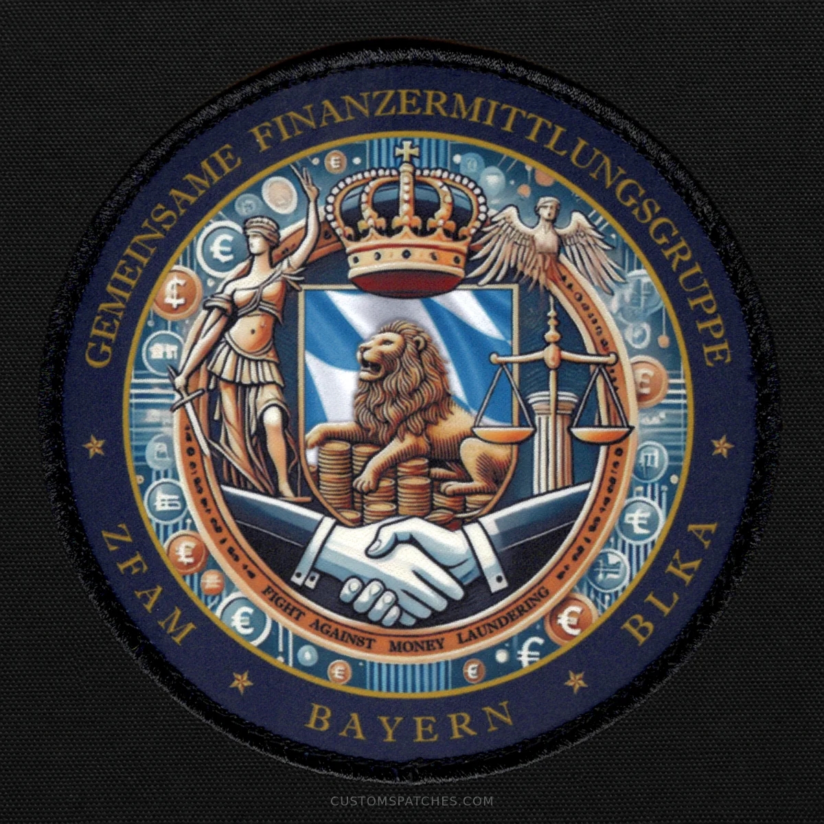 GEMEINSAME FINANZERMITTLUNGSGRUPPE ZFAM BAYERN BLKA – Section 400 – Joint Financial Investigation Group (GFG) Bavaria – Germany – Patch