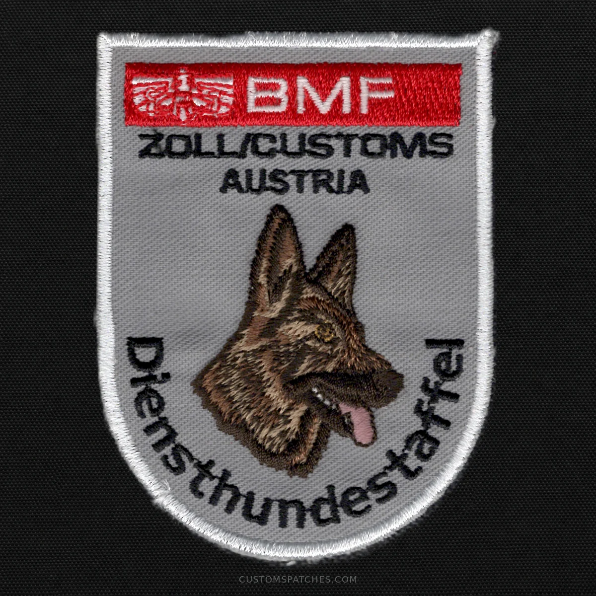BMF ZOLL/CUSTOMS AUSTRIA Diensthundestaffel – Customs Authority Austria – Austria – Patch