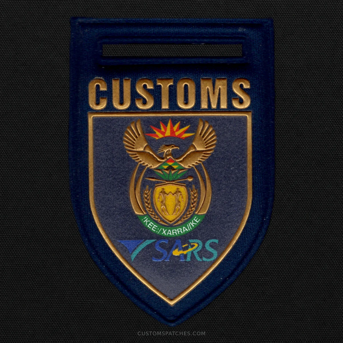 CUSTOMS !KE E: /XARRA //KE SARS – South African Revenue Service (SARS) – South Africa – Patch