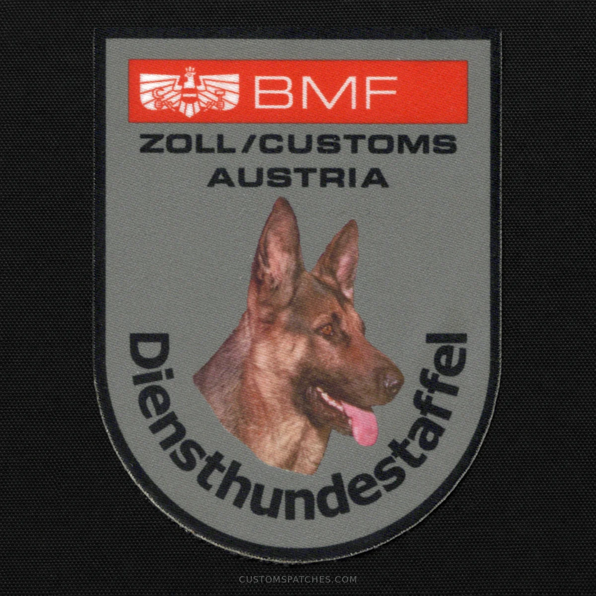 BMF ZOLL/CUSTOMS AUSTRIA Diensthundestaffel – Customs Authority Austria – Austria – Patch