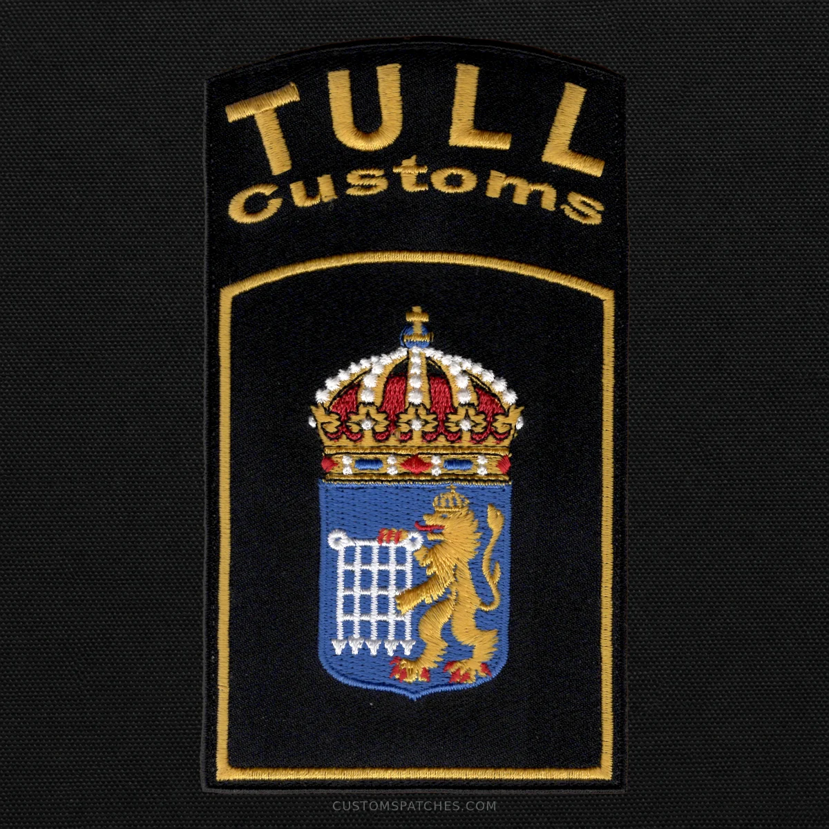 TULL  Customs – Swedish Customs – Sweden – Patch