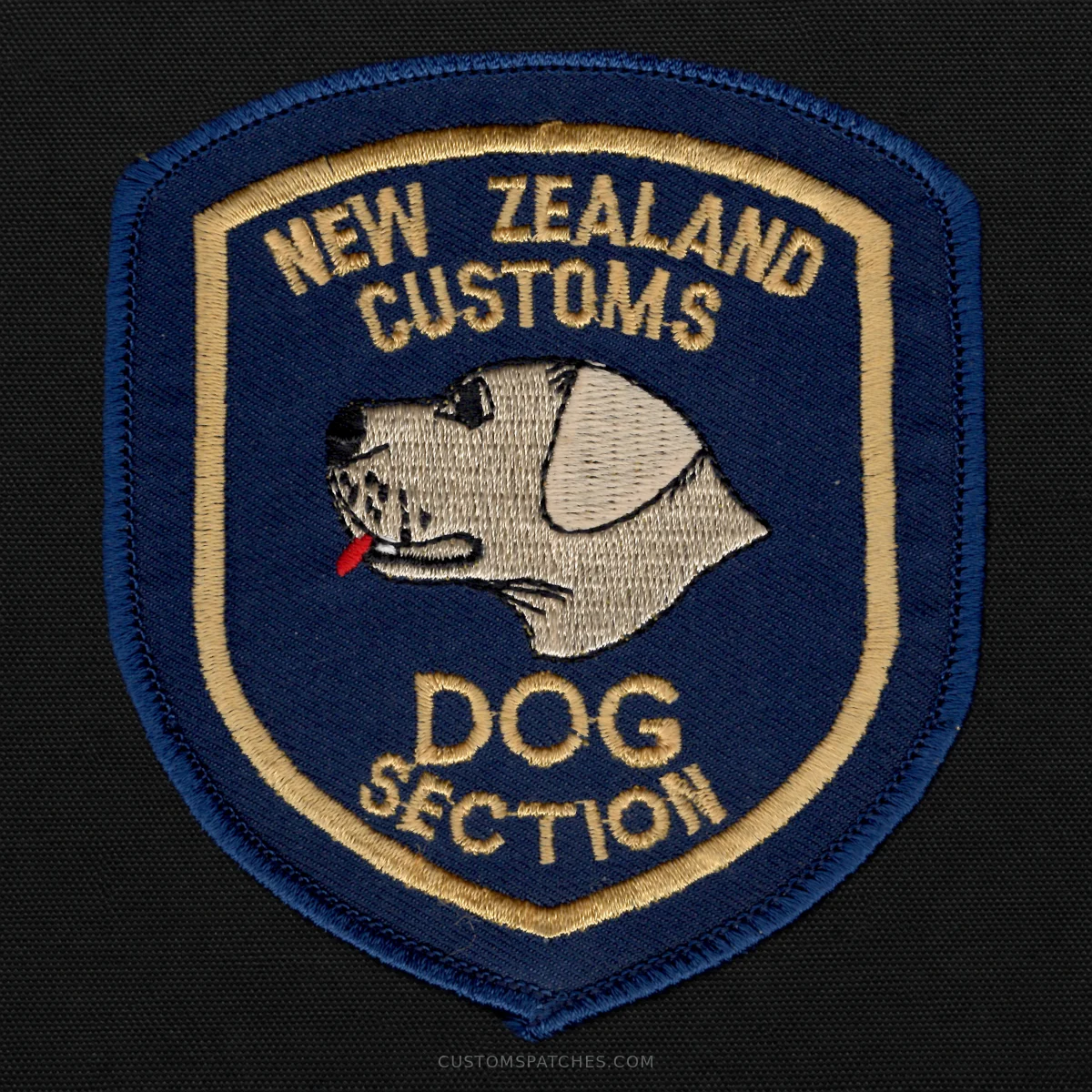 NEW ZEALAND CUSTOMS DOG SECTION – New Zealand Customs Service (NZCS) – New Zealand – Patch