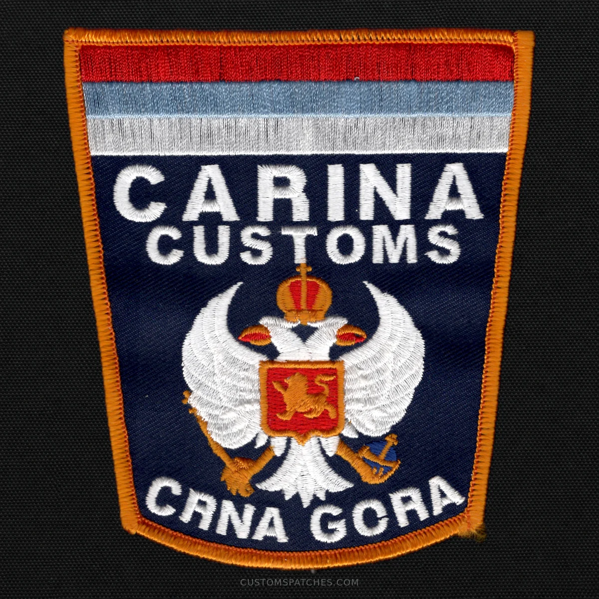CARINA CUSTOMS CRNA GORA – Customs Administration – Montenegro – Patch