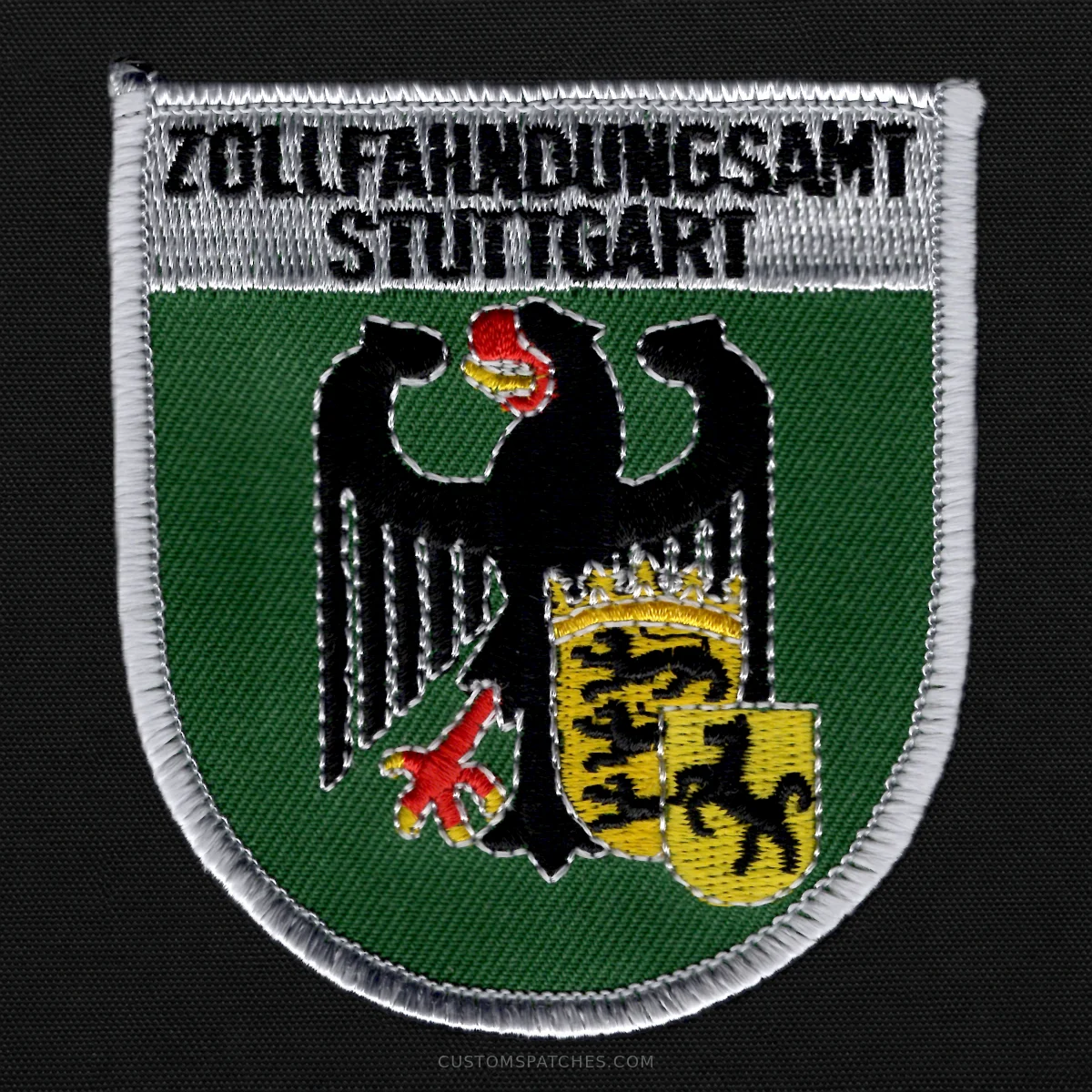 ZOLLFAHNDUNGSAMT STUTTGART – Customs Investigation Office Stuttgart – Germany – Patch
