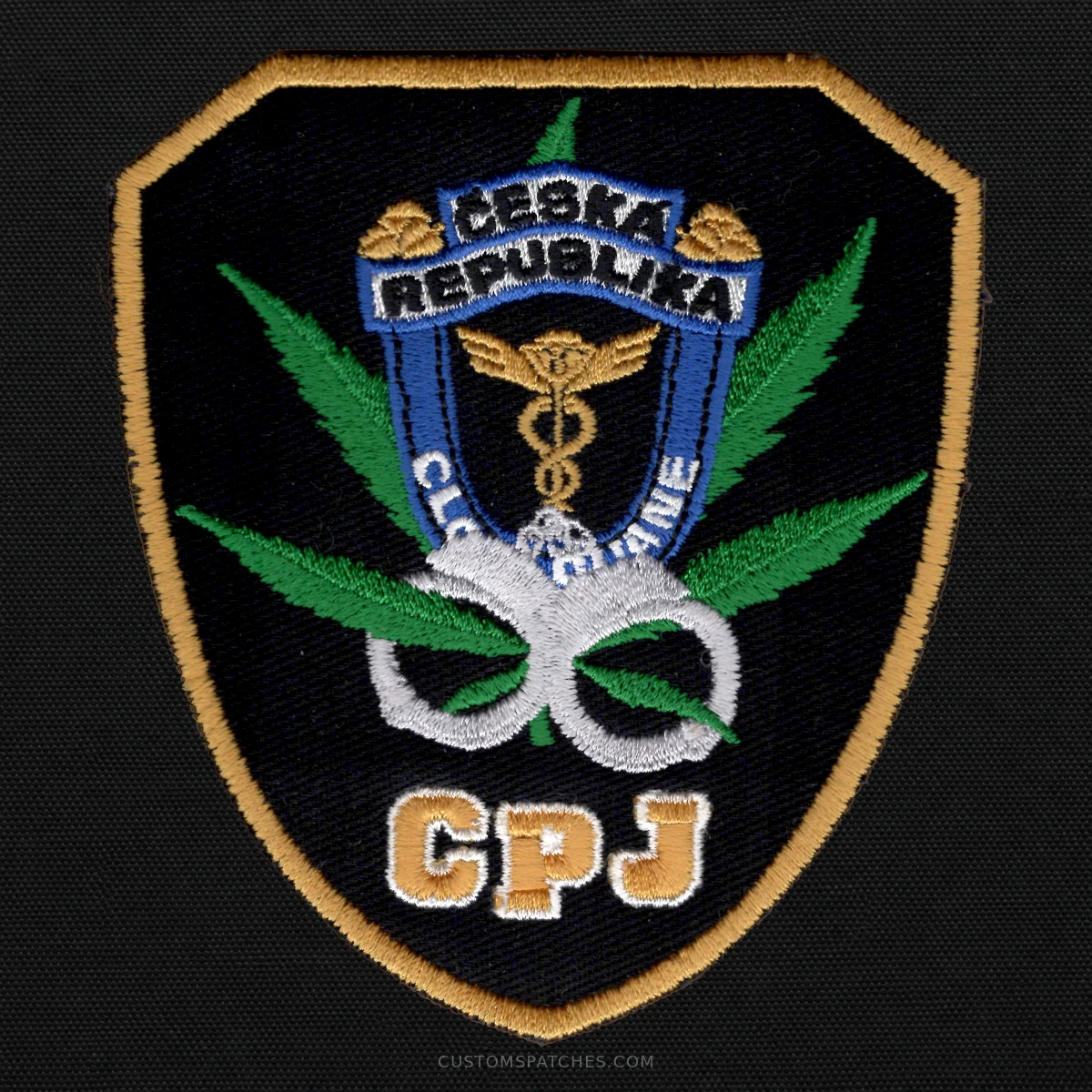 ČESKÁ REPUBLIKA CLO - DOUANE CPJ – Customs Anti-Drug Unit – Czechia – Patch