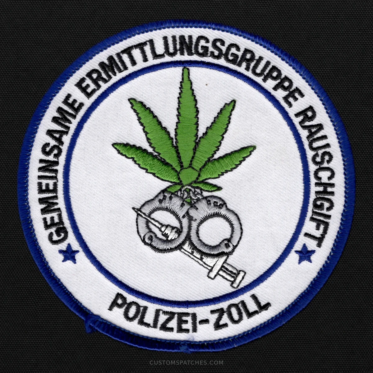 GEMEINSAME ERMITTLUNGSGRUPPE RAUSCHGIFT POLIZEI-ZOLL – Federal Ministry of Finance – Germany – Patch