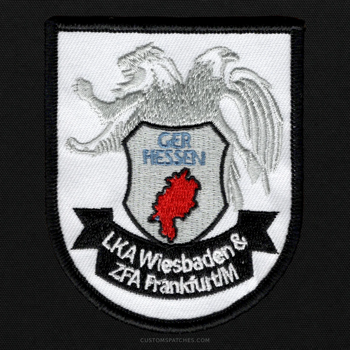 GER HESSEN LKA Wiesbaden & ZFA Frankfurt/M – Section 800 - Joint Narcotics Investigation Group Hesse – Germany – Patch