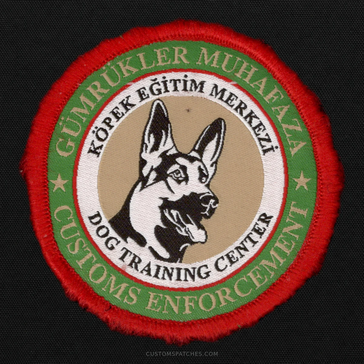 GÜMRÜKLER MUHAFAZA KÖPEK EĞİTİM MERKEZİ CUSTOMS ENFORCEMENT DOG TRAINING CENTER – Dog Training Center – Türkiye – Patch