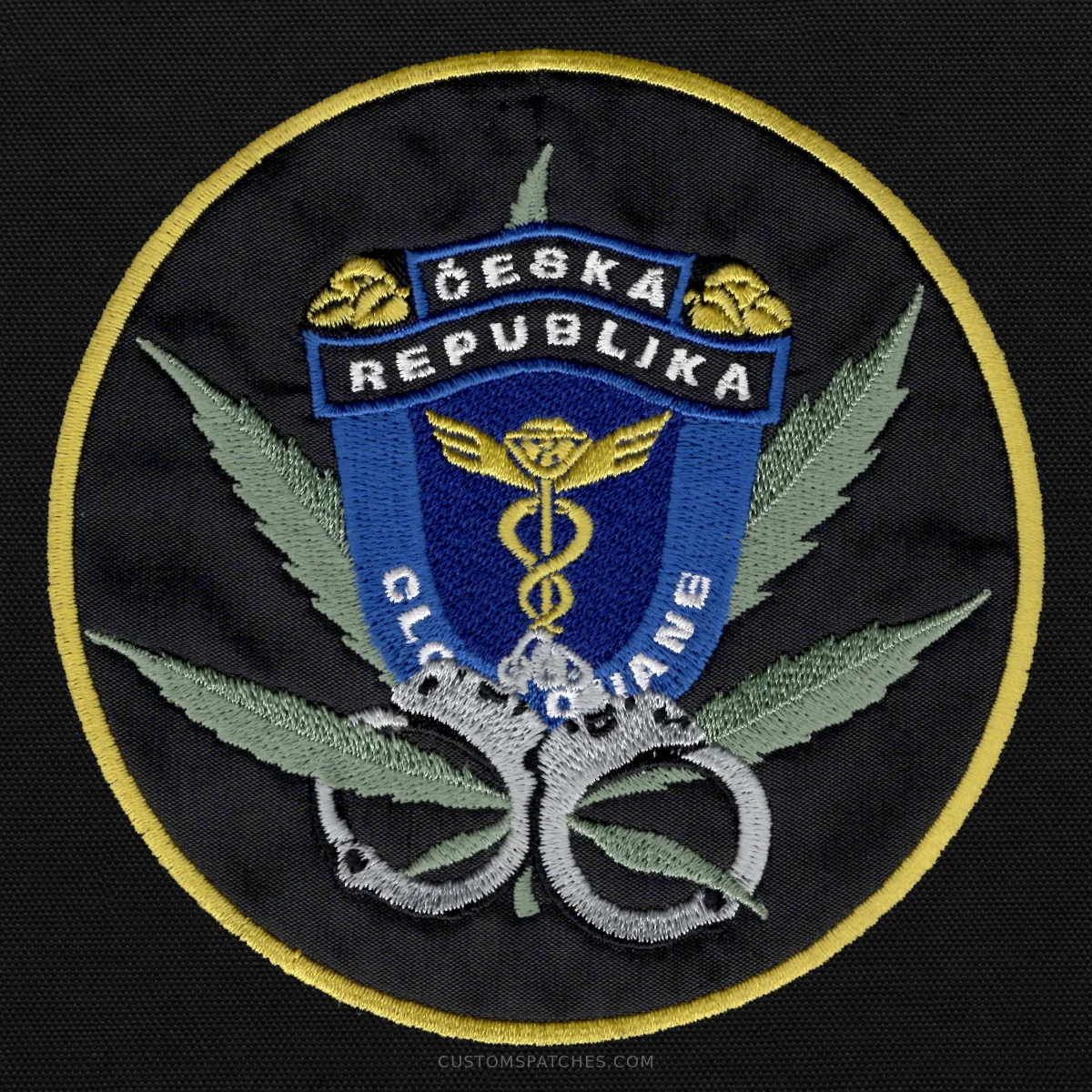ČESKÁ REPUBLIKA CLO - DOUANE – Customs Anti-Drug Unit – Czechia – Patch