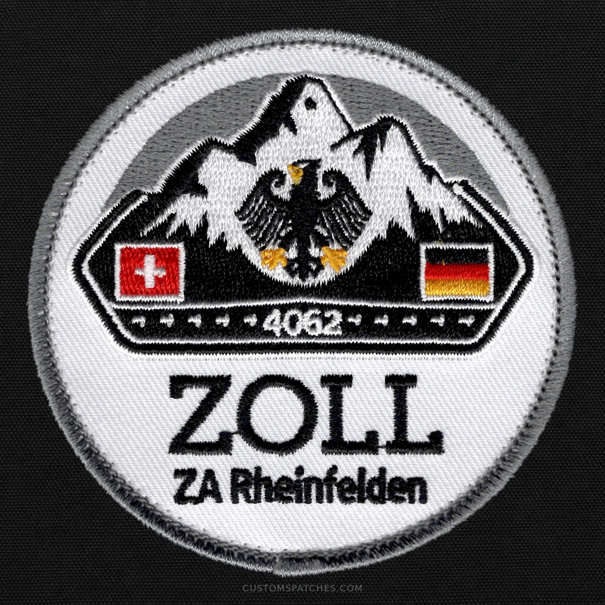 4062 ZOLL ZA Rheinfelden – Customs Office Rheinfelden – Germany – Patch