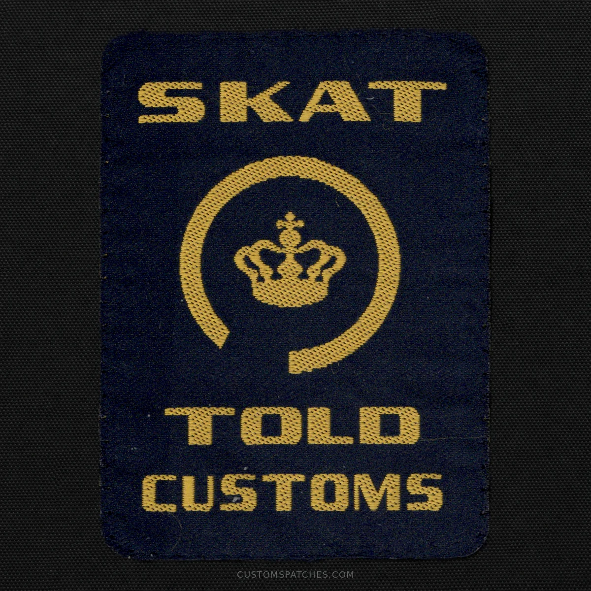 SKAT TOLD CUSTOMS – Danish Customs Agency – Denmark – Patch