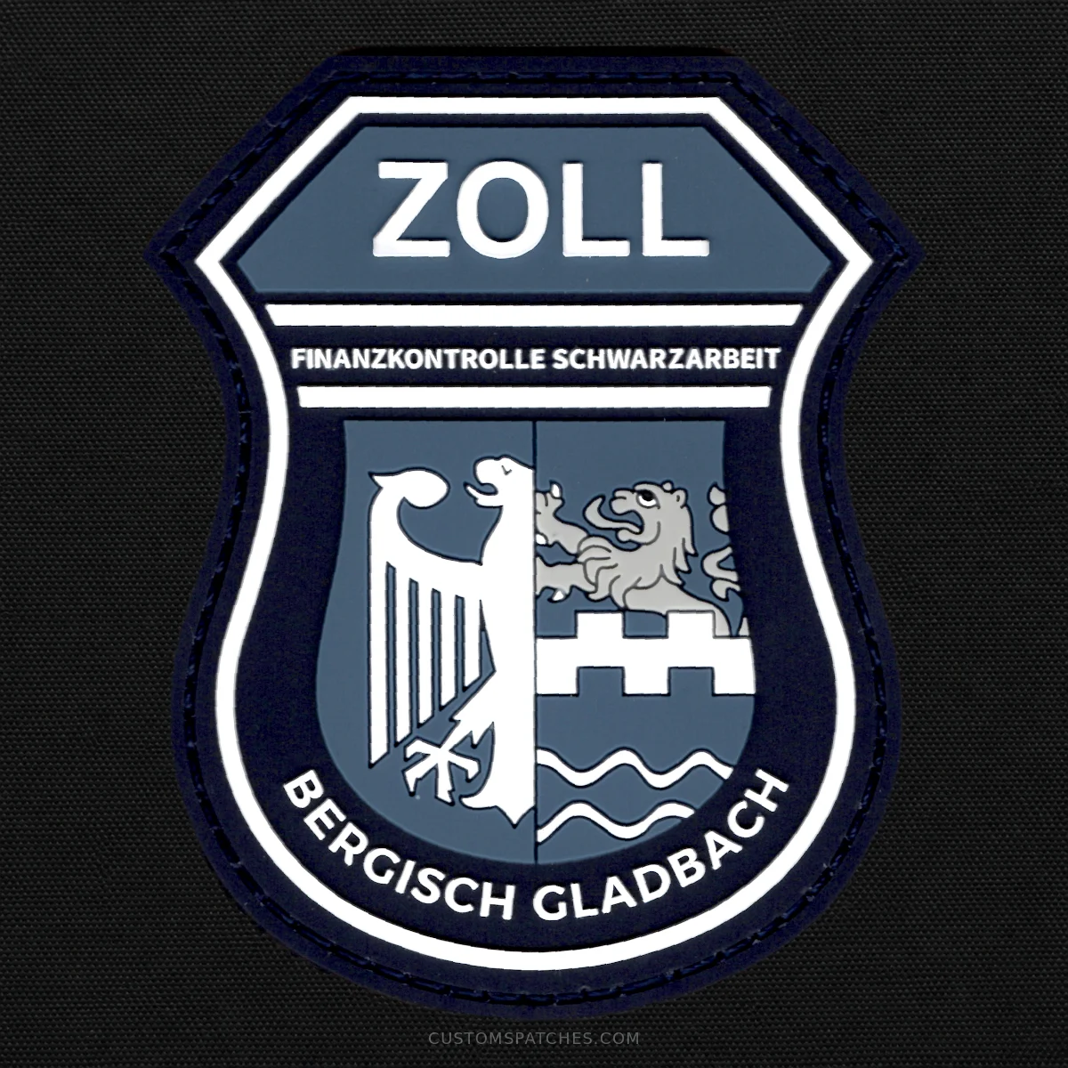 ZOLL FINANZKONTROLLE SCHWARZARBEIT BERGISCH GLADBACH – Germany – Patch