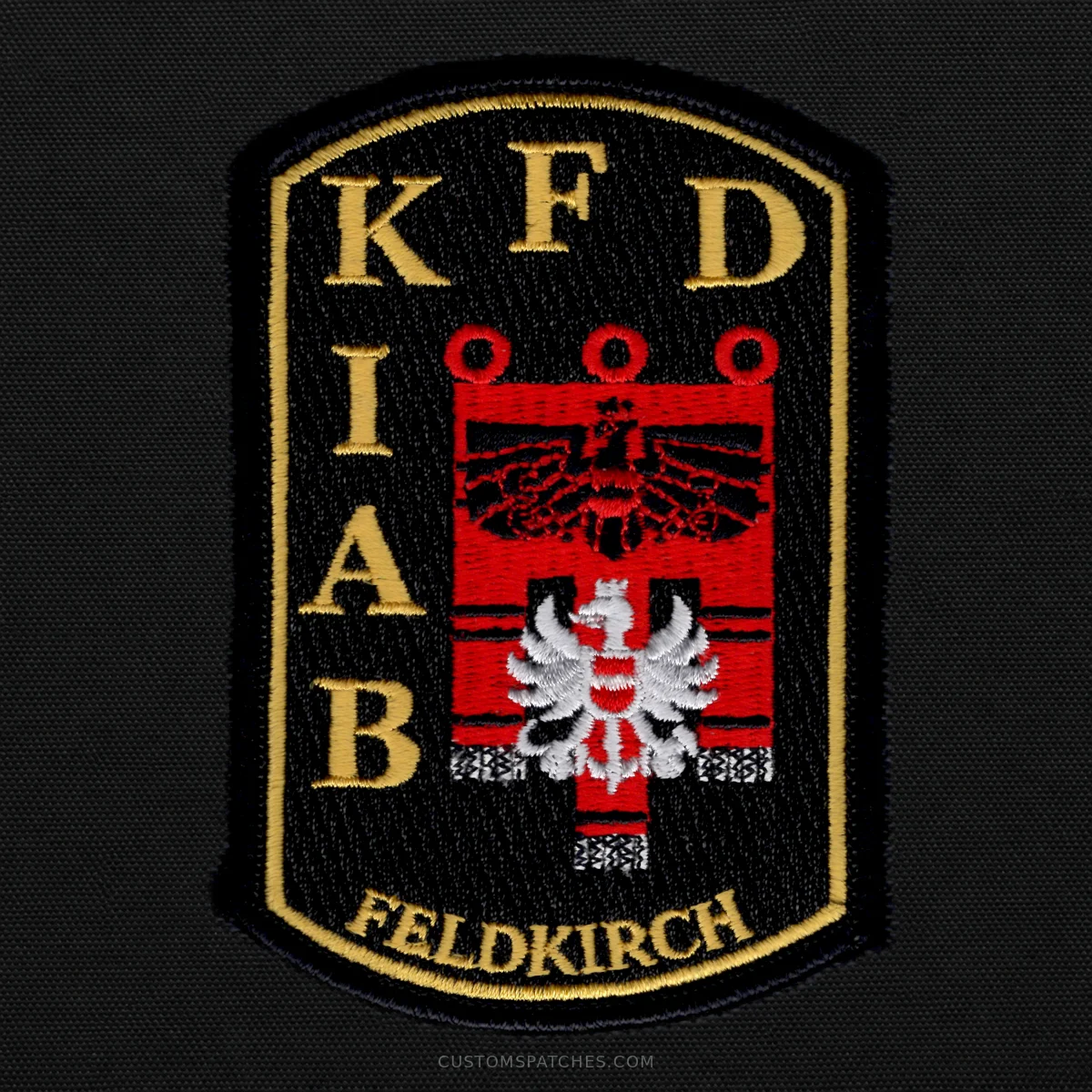 KFD KIAB FELDKIRCH – Feldkirch Coordinated Immigration Enforcement Service - Illegal Employment Control – Austria – Patch