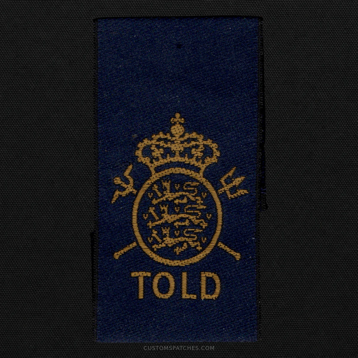 TOLD – Danish Customs Agency – Denmark – Patch