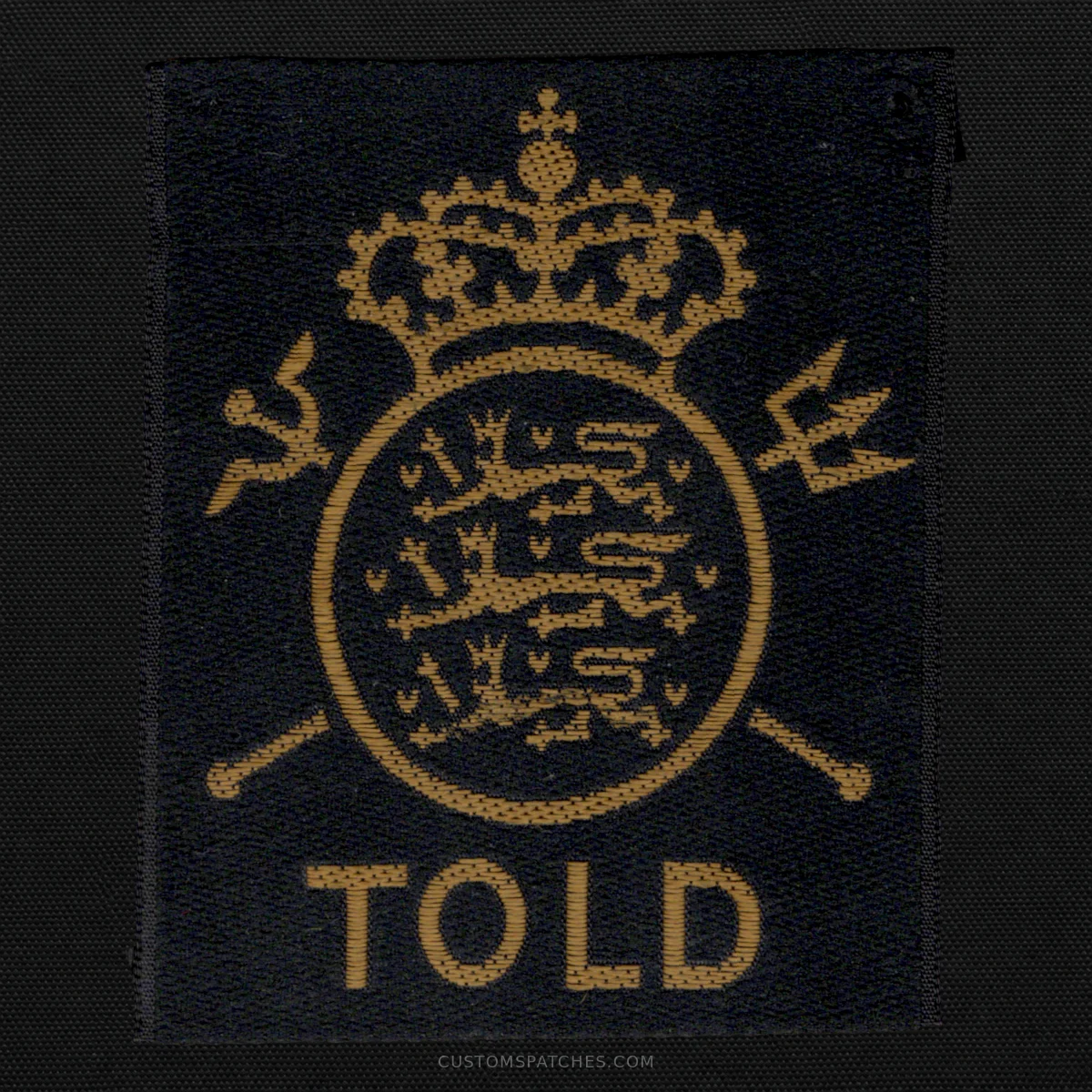 TOLD – Danish Customs Agency – Denmark – Patch