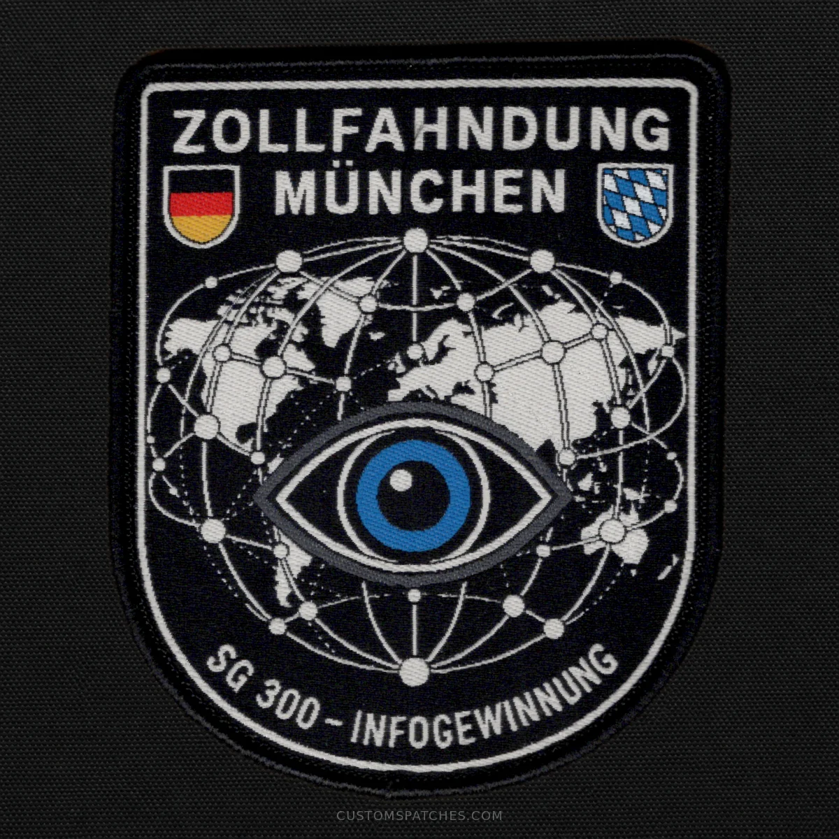 ZOLLFAHNDUNG MÜNCHEN SG 300 - INFOGEWINNUNG – Section 300 – Intelligence Gathering – Germany – Patch