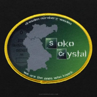 dresden-nürnberg-weiden Soko Crystal we are the ones who knock – Section 500 - Prohibitions and Restrictions - Special Investigation Task Force “Crystal” – Germany – Patch